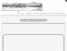 Tablet Screenshot of envirocouncil.org